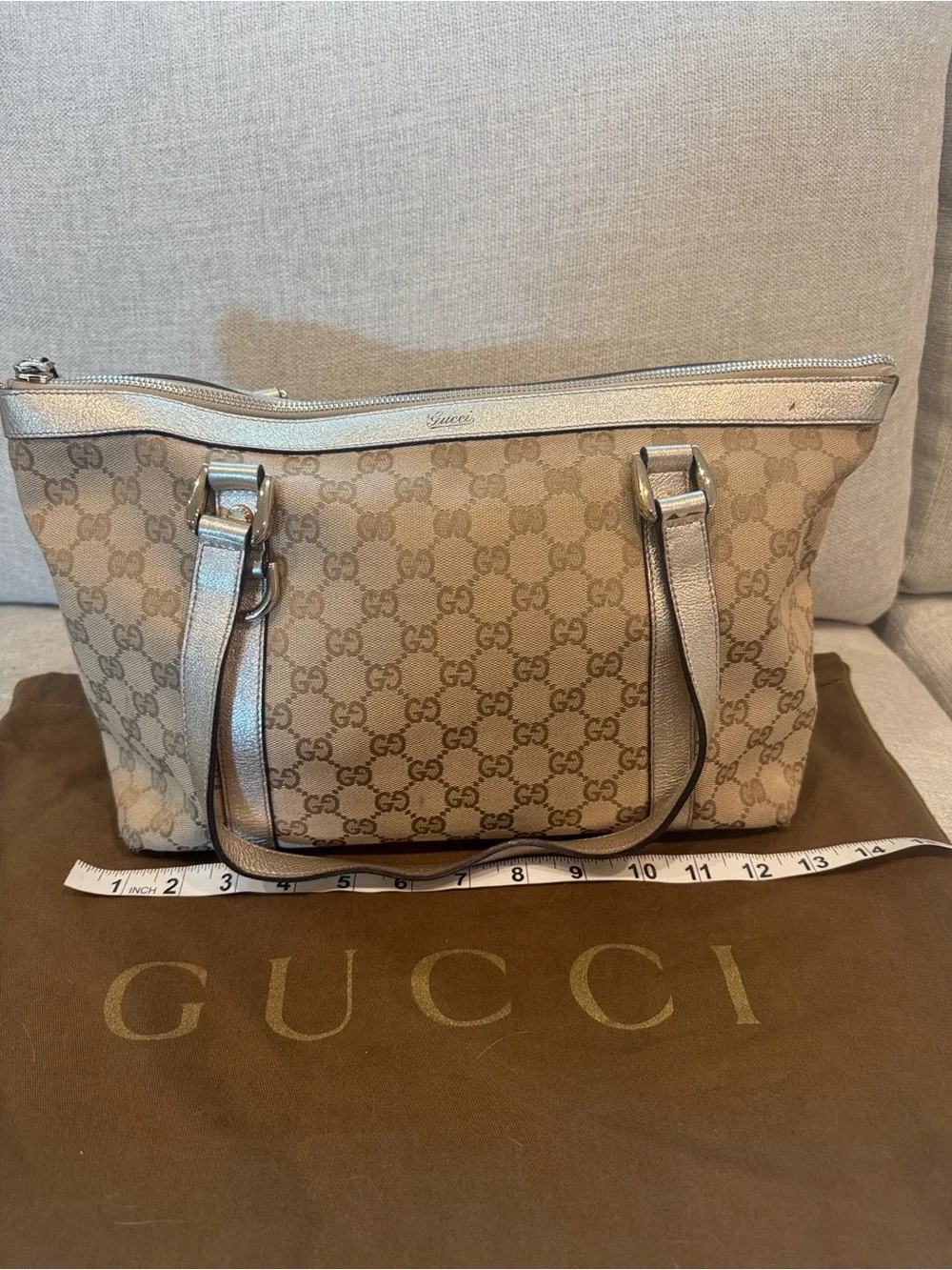 Gucci monogram abbey